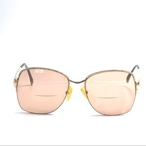 Vintage Berdel Gold Oval Sunglasses Frames